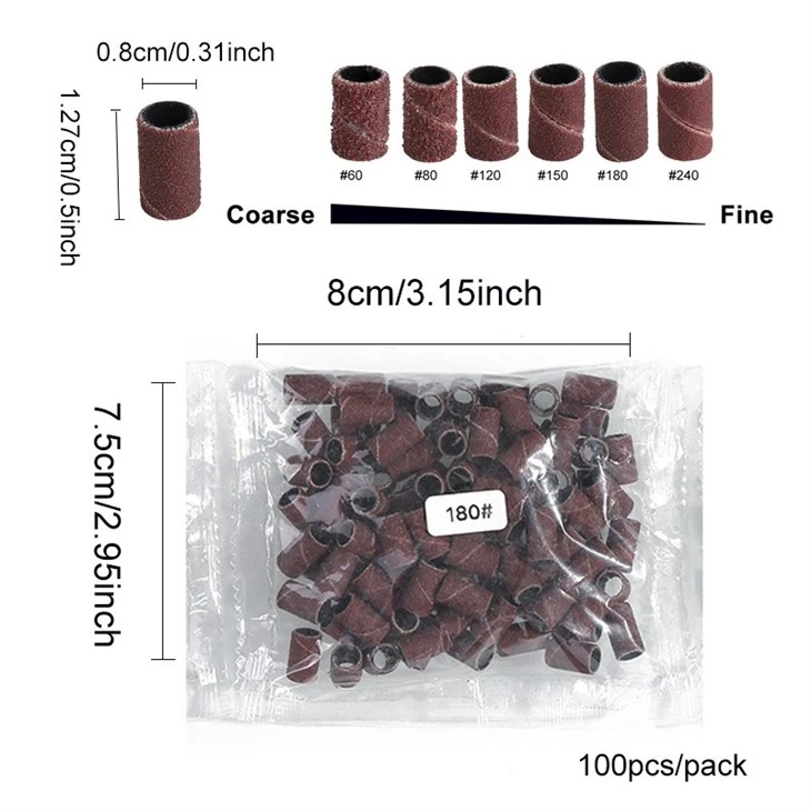 Electric Nail File Sanding Bands